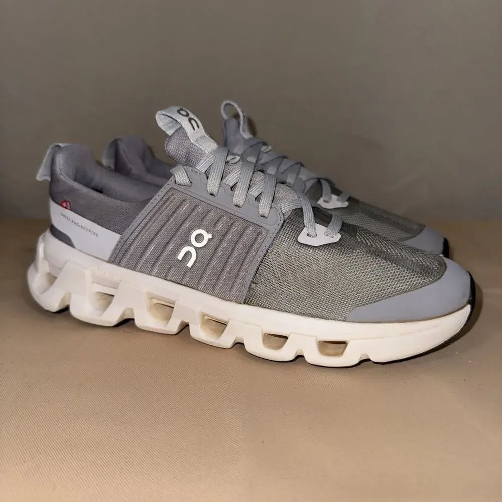 On Running Cloudnova Youth 6.5 Women’s 8 Gray Athletic Running Sneakers Shoes
